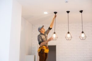 Altech Electric installing lighting